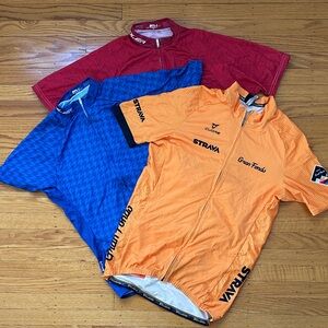 Men's Cycling Jersey Set - Strava/Cuore and Voler